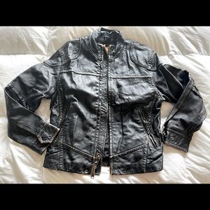 The Territory Ahead Genuine Mens Black Leather Jacket